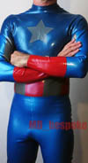 Latex superhero front sml